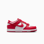 Kid's Dunk Low 'White University Red' Pre School