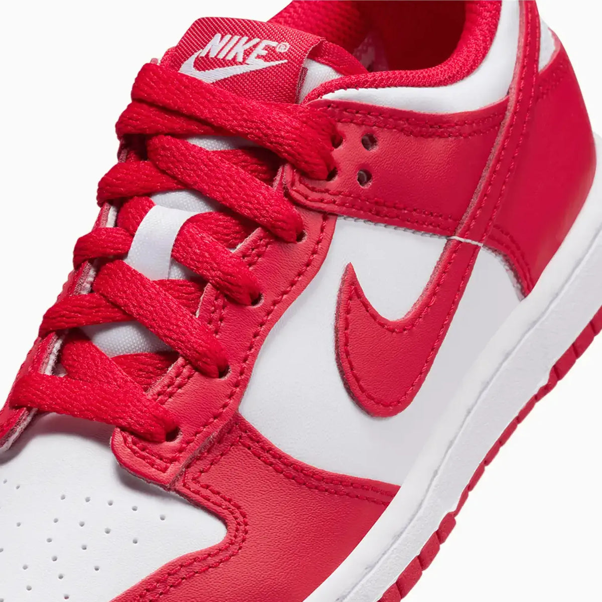 Kid's Dunk Low 'White University Red' Pre School