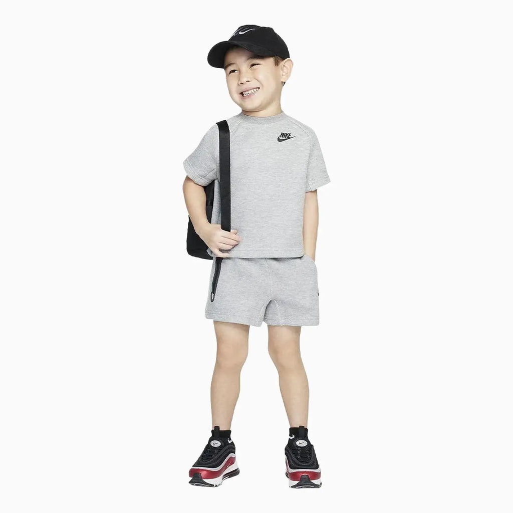 Ensemble de sport tricoté 2 pièces short pour enfant