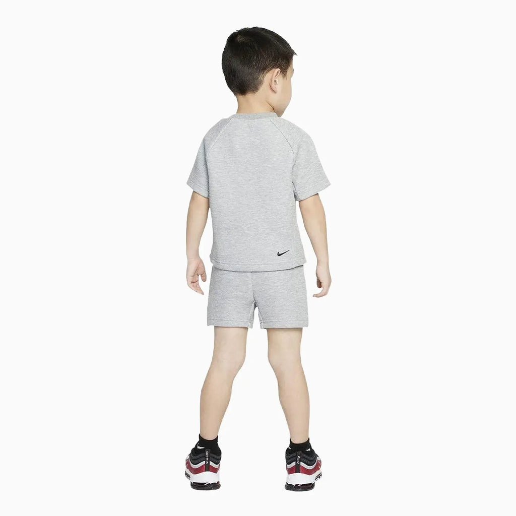 Ensemble de sport tricoté 2 pièces short pour enfant