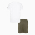 Conjunto de punto de 2 piezas de pantalones cortos de ropa deportiva para niños