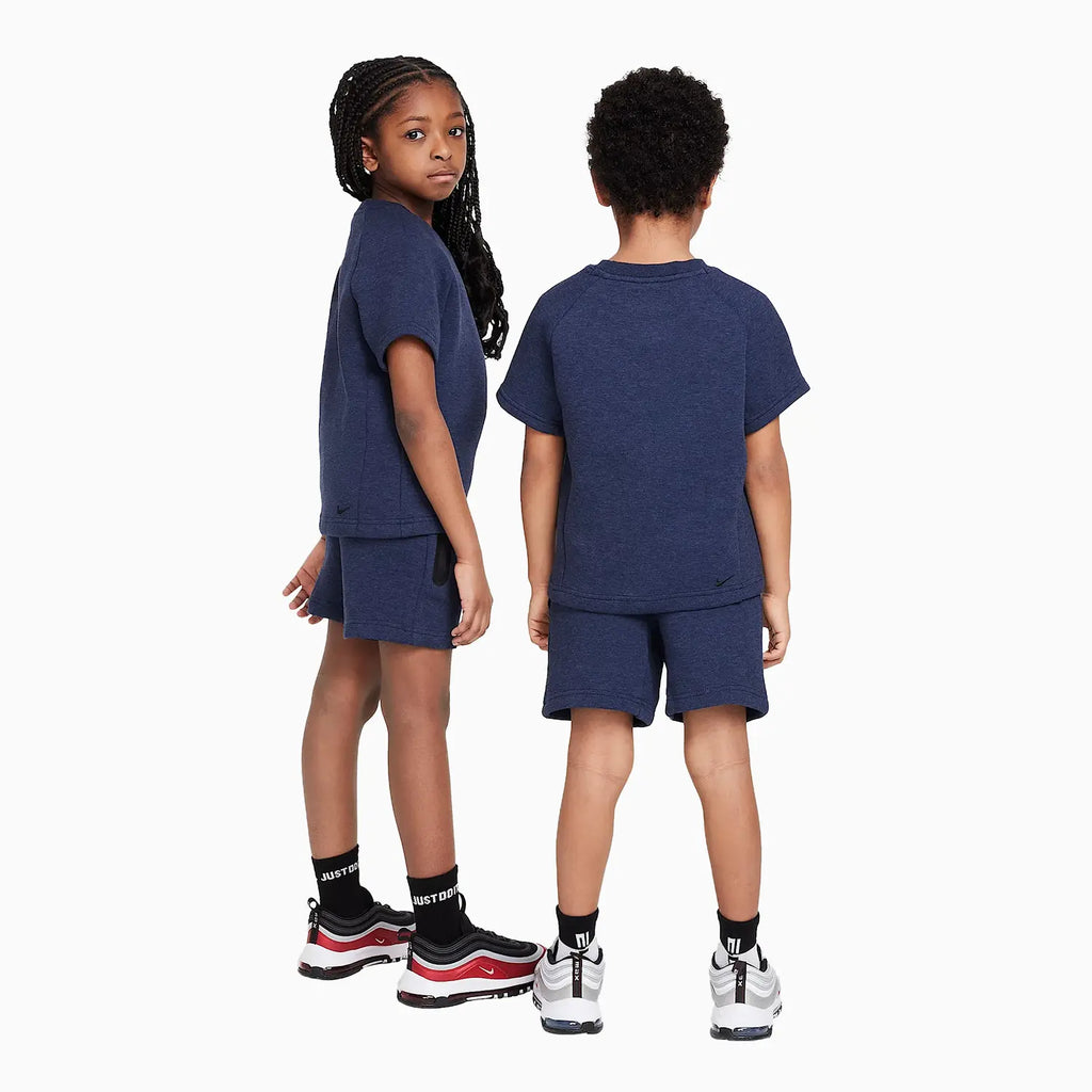 Ensemble short en molleton technique 2 pièces pour enfant