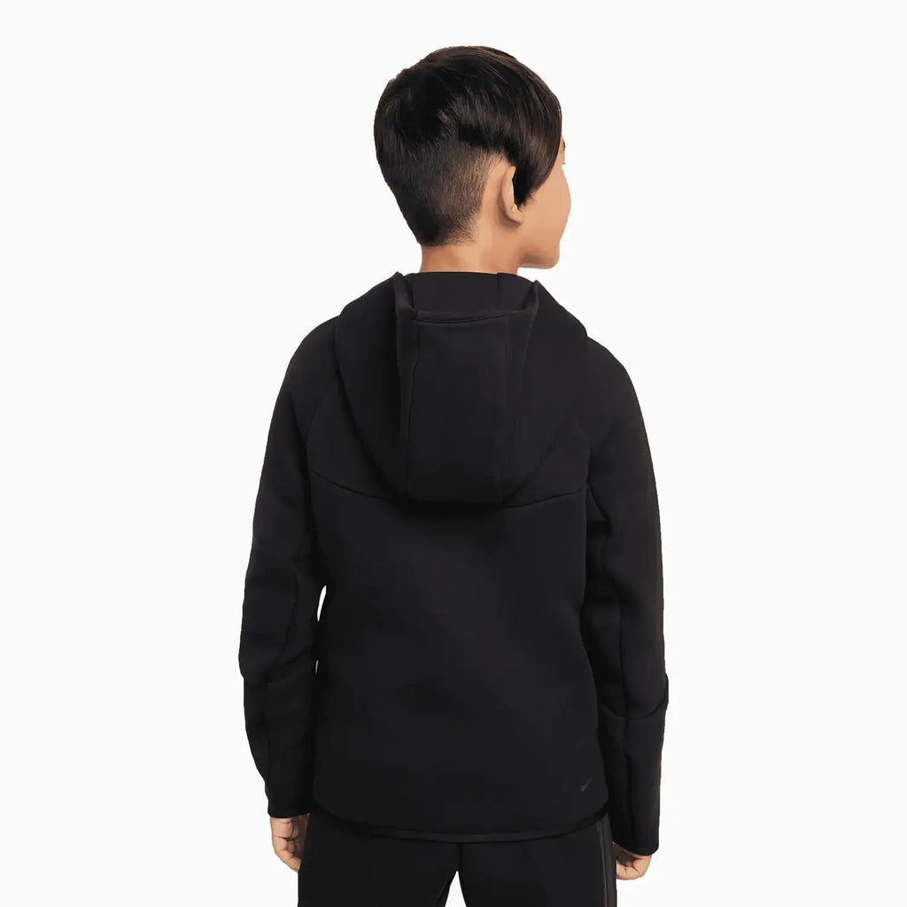Sweat à capuche zippé en molleton technique pour enfant