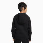 Sweat à capuche zippé en molleton technique pour enfant