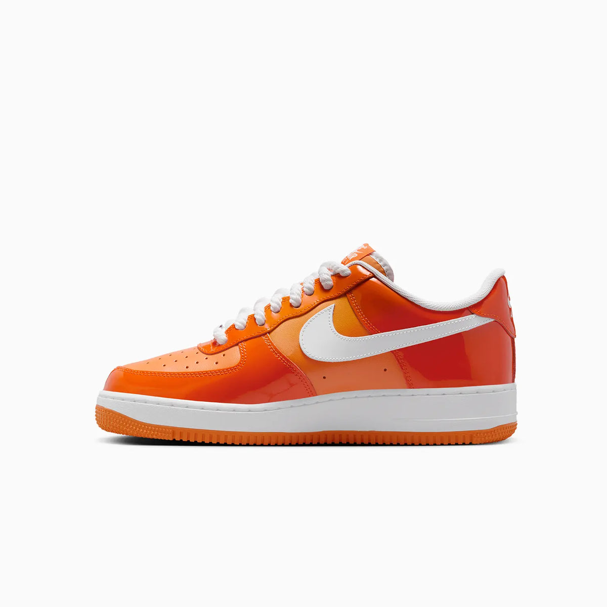Men's Air Force 1 07 LV8 'Orange White Patent'