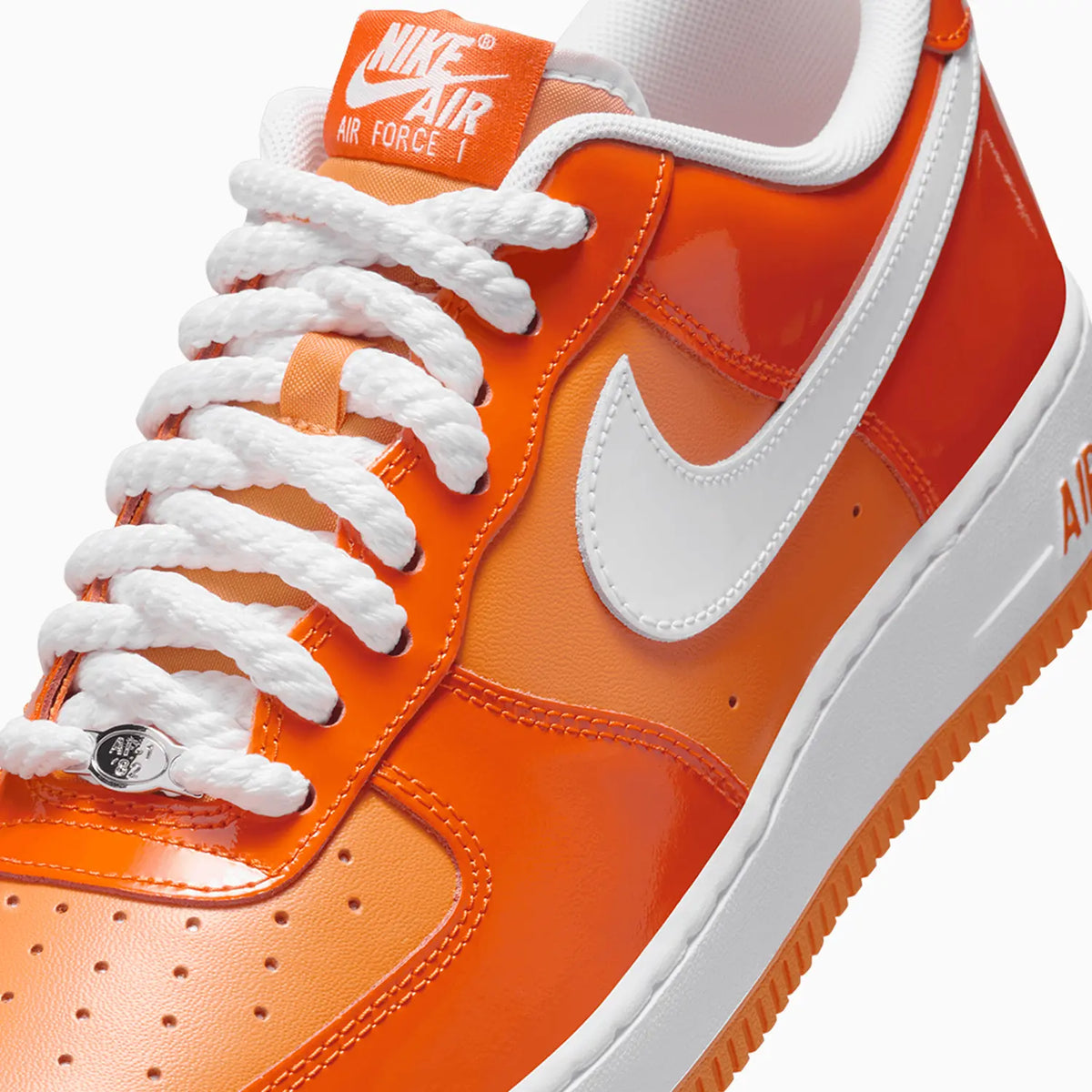 Air Force 1 07 LV8 pour homme « Orange White Patent »