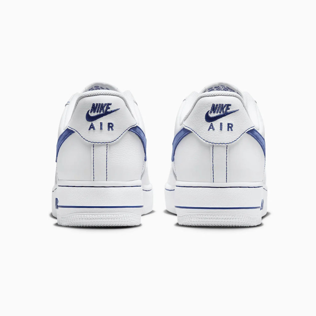 Chaussures Nike Air Force 1 '07 LV8 pour homme « White Deep Royal Blue »