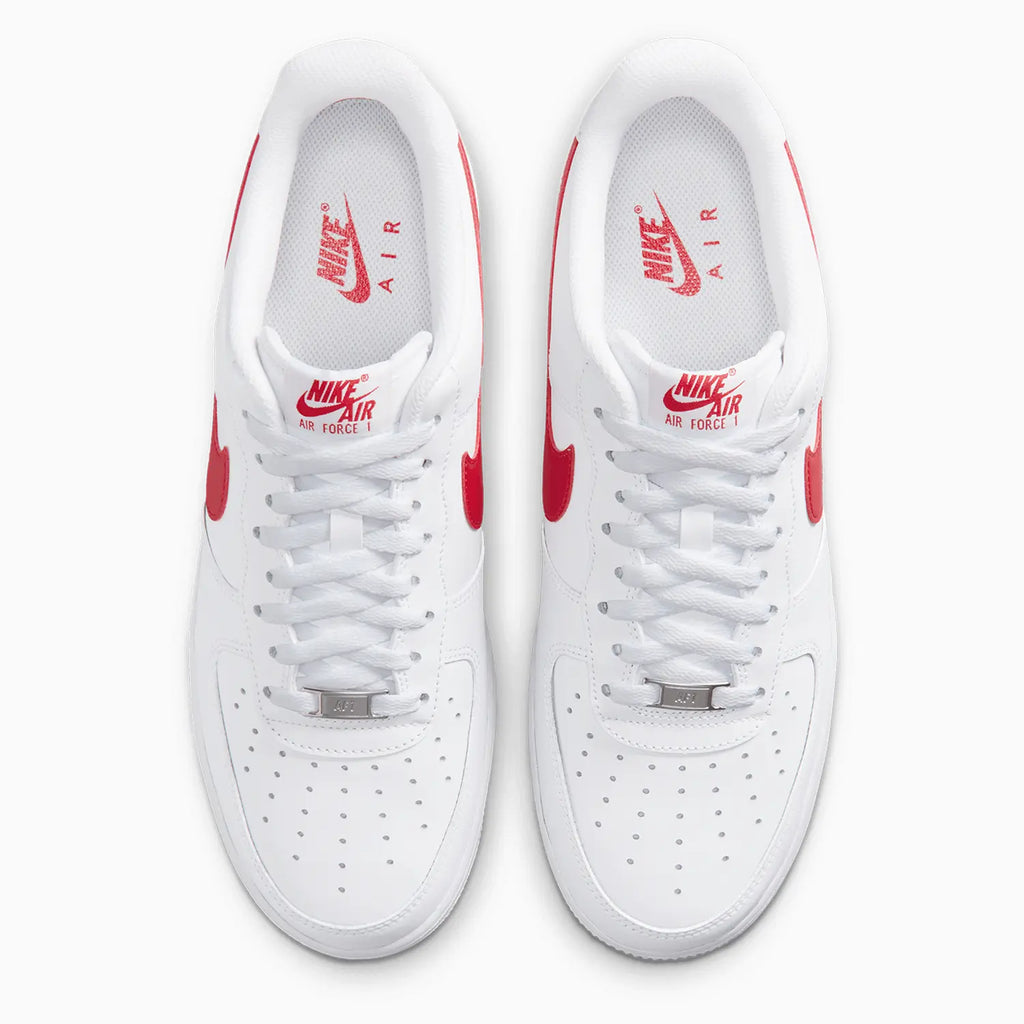 Men's Air Force 1 07 'White University Red'