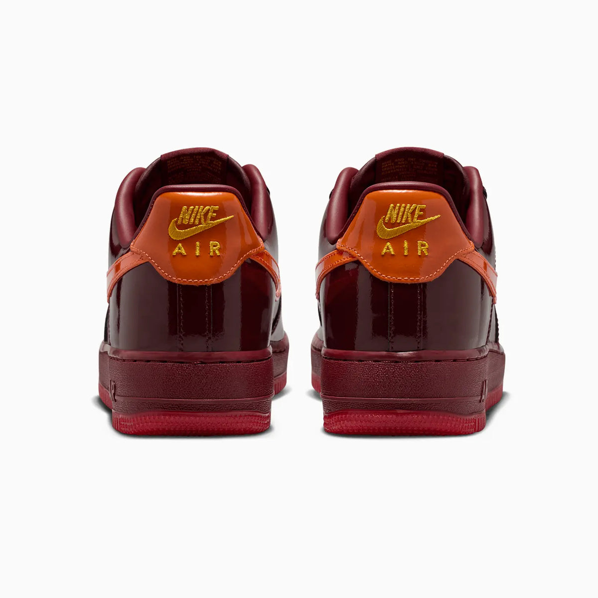 Nike Air Force 1 Low pour homme « Rouge équipe foncé et orange sécurité »
