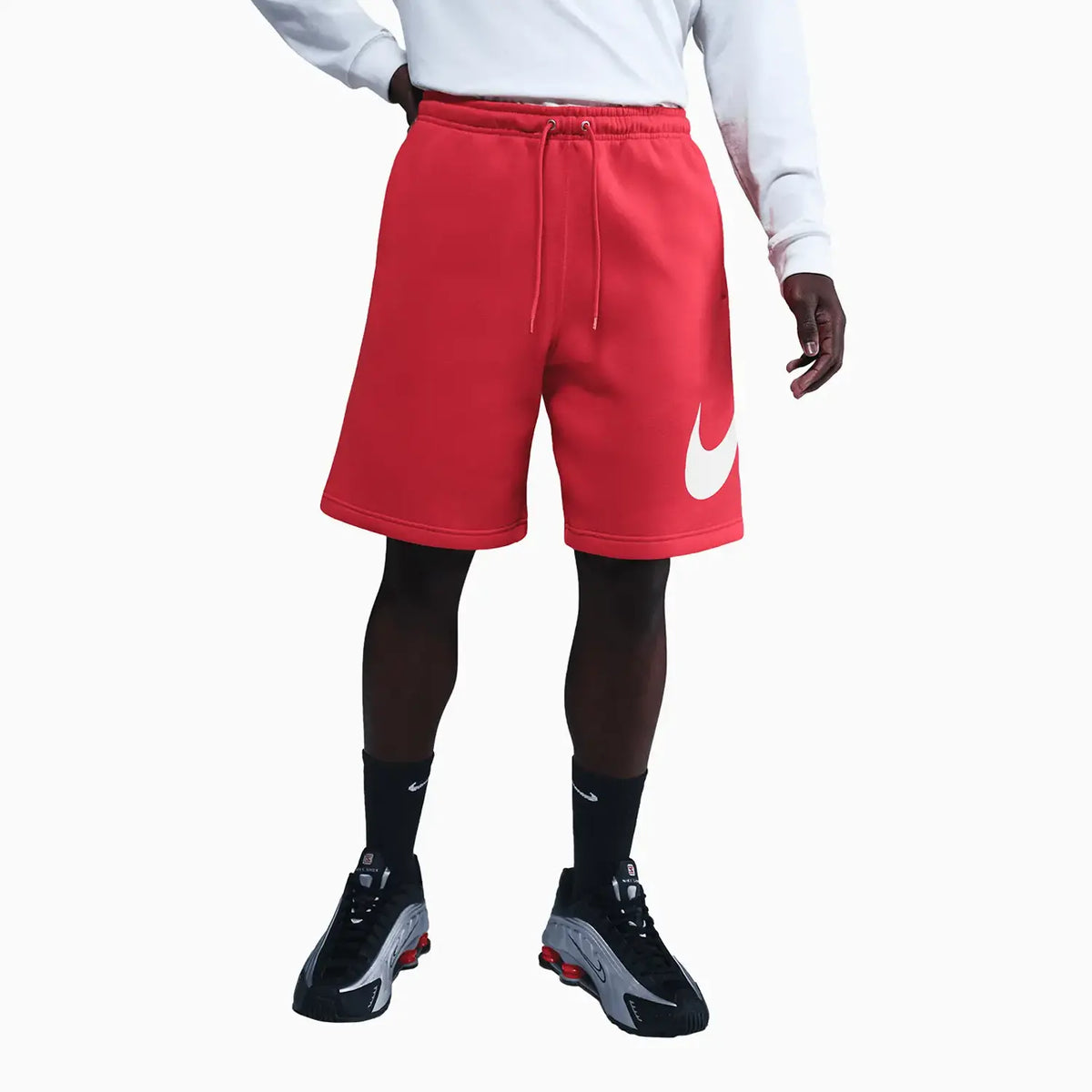 Pantalones cortos de forro polar Club cepillado para hombre