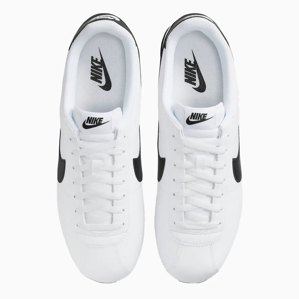 Chaussures Cortez en cuir pour homme « Black White »
