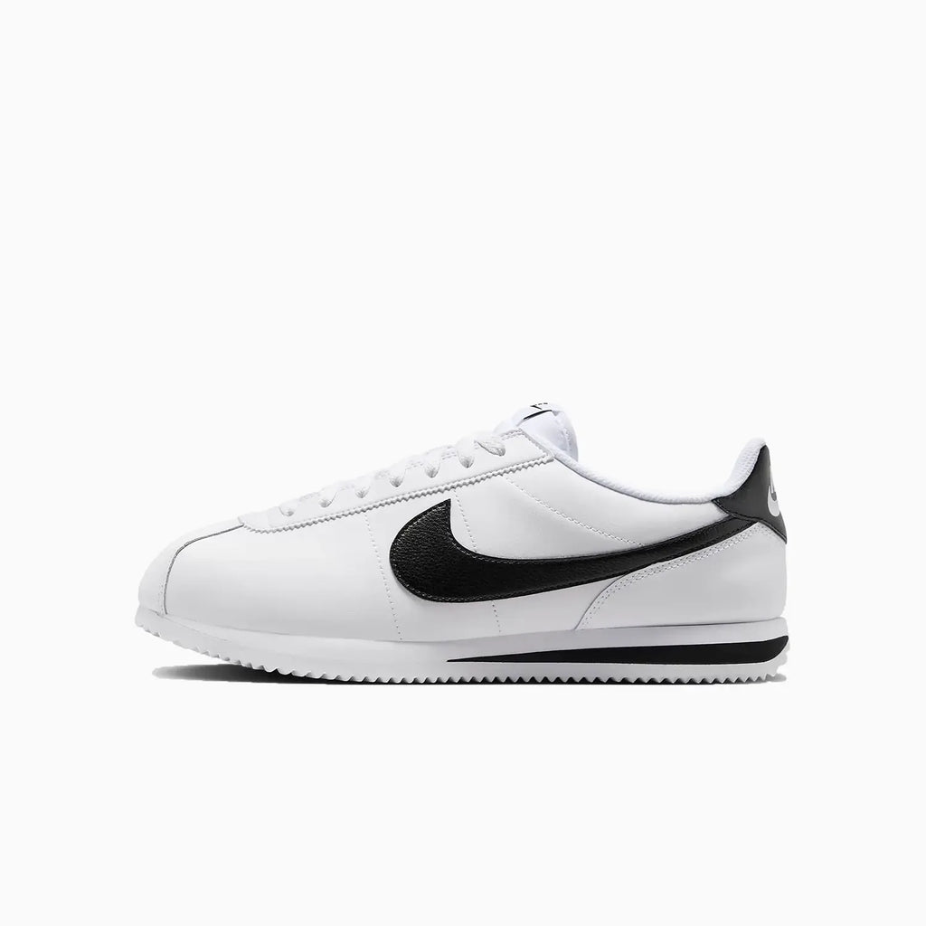 Chaussures Cortez en cuir pour homme « Black White »