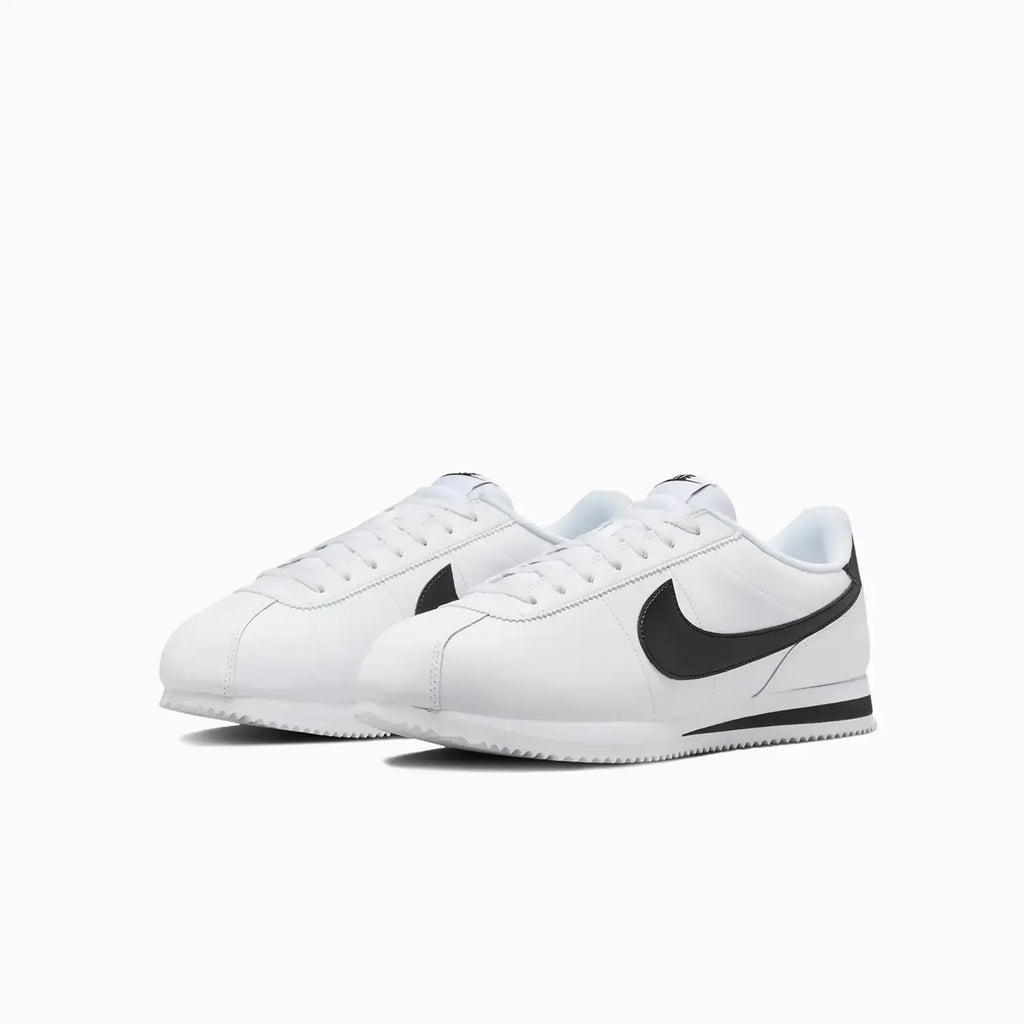 Chaussures Cortez en cuir pour homme « Black White »