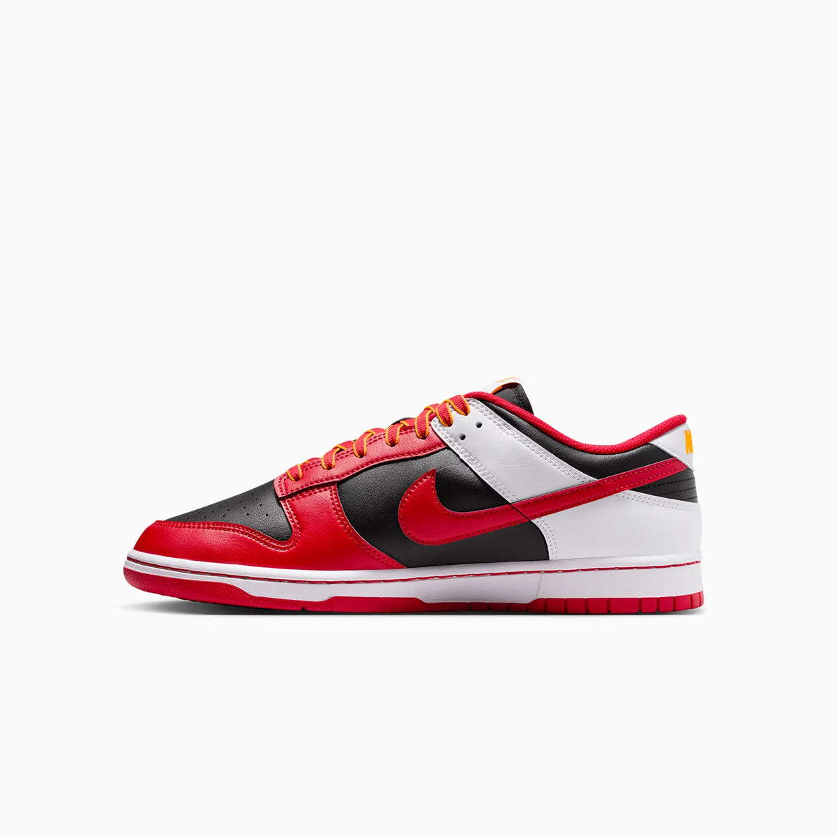 Dunk Low Retro para hombre 'Black White University Red'