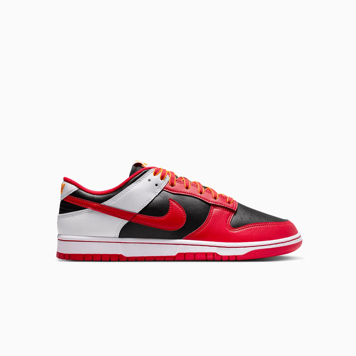 Dunk Low Retro para hombre 'Black White University Red'