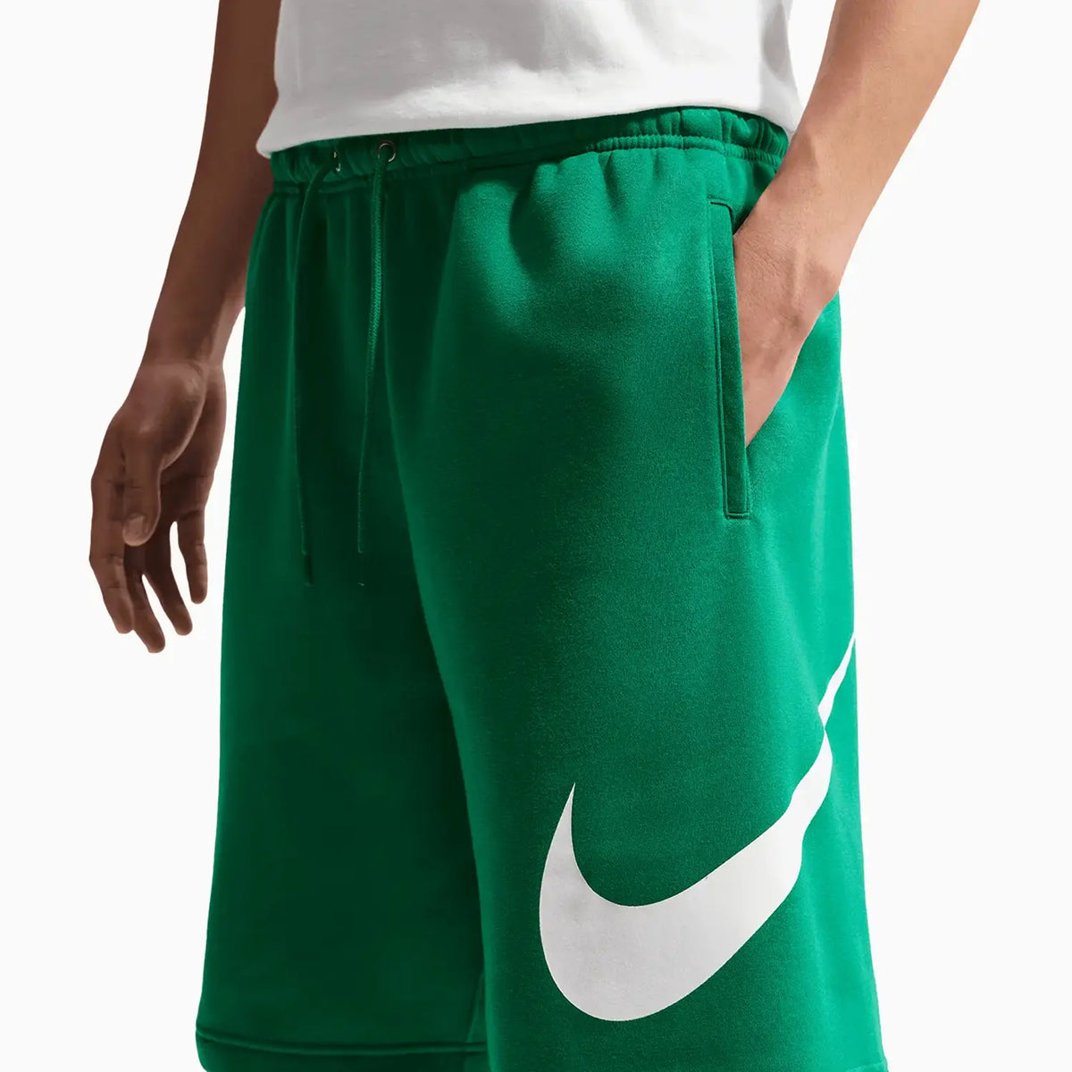 Pantalones cortos de forro polar para hombre