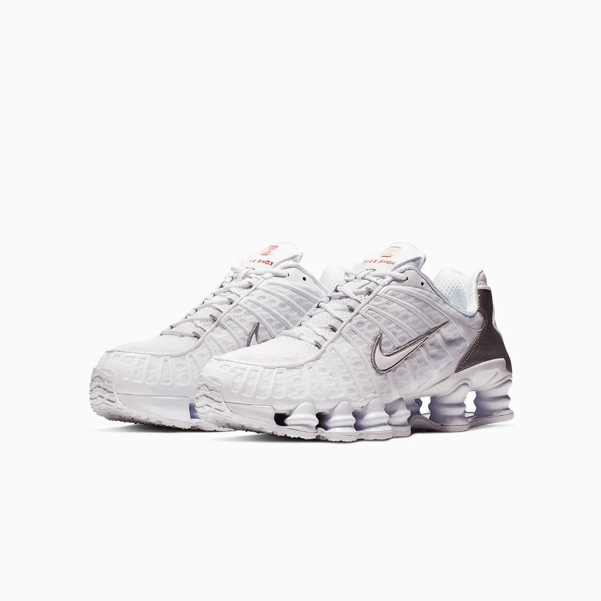 Shox TL para hombre 'White Metallic Silver'