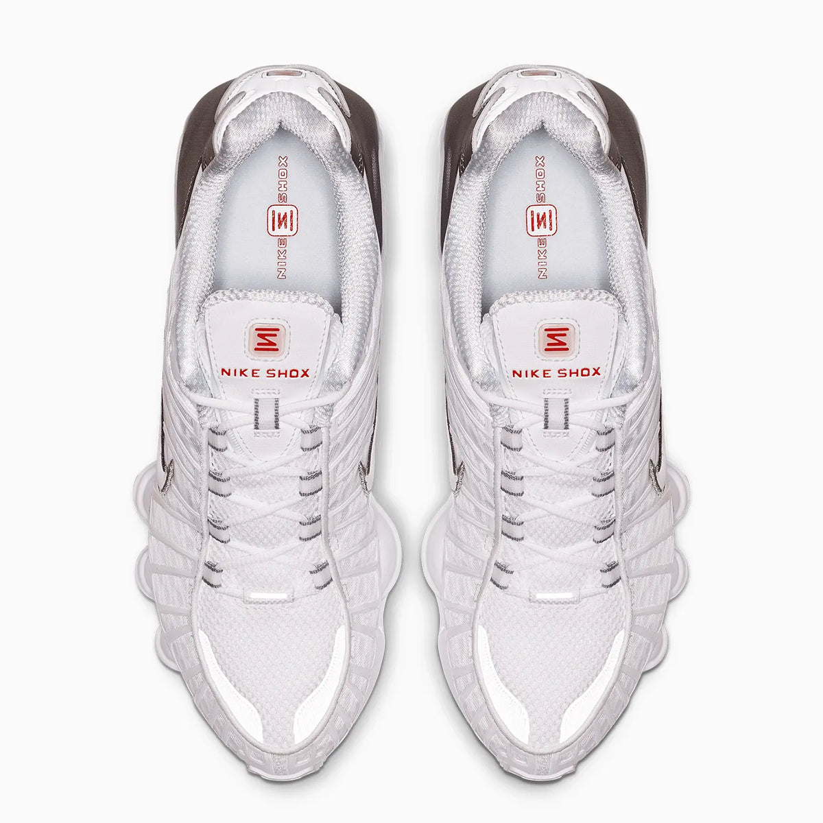Shox TL para hombre 'White Metallic Silver'