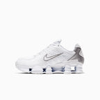 Shox TL para hombre 'White Metallic Silver'