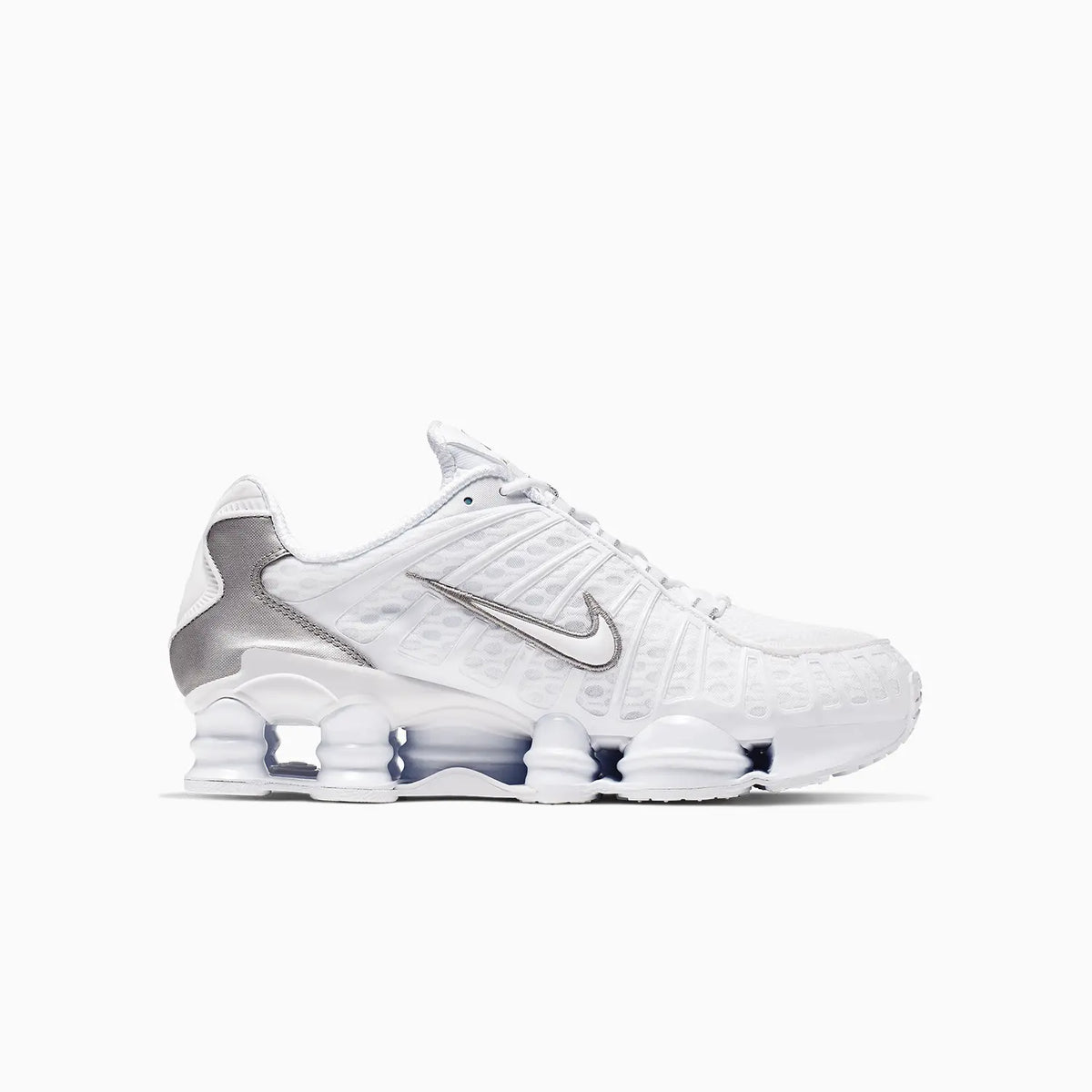 Shox TL para hombre 'White Metallic Silver'