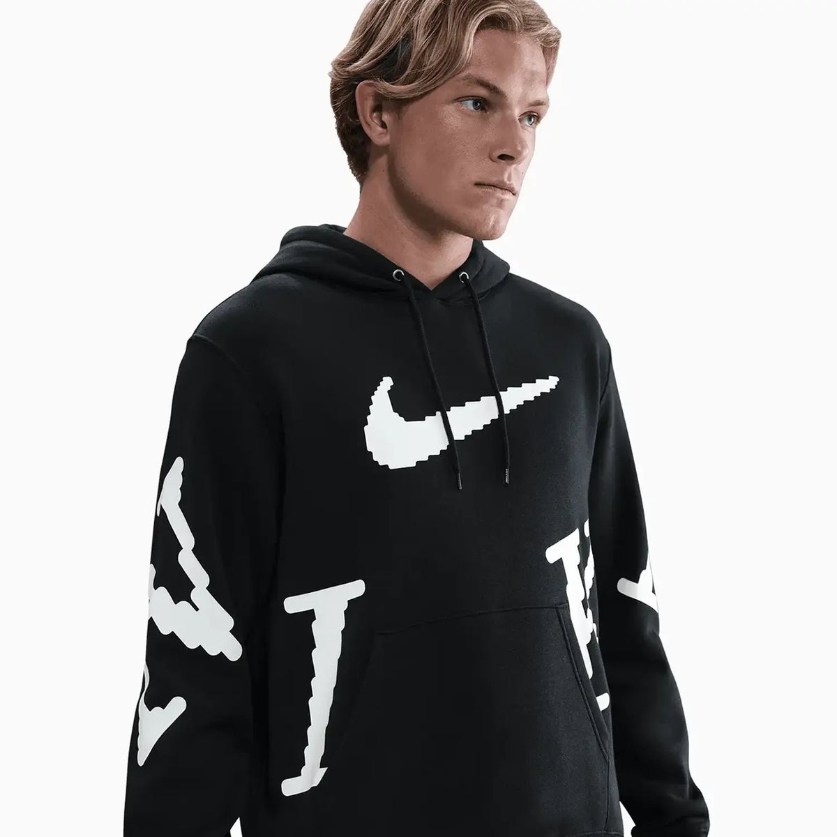 Sudadera con gorro de tejido Fleece Club de sportswear para hombre