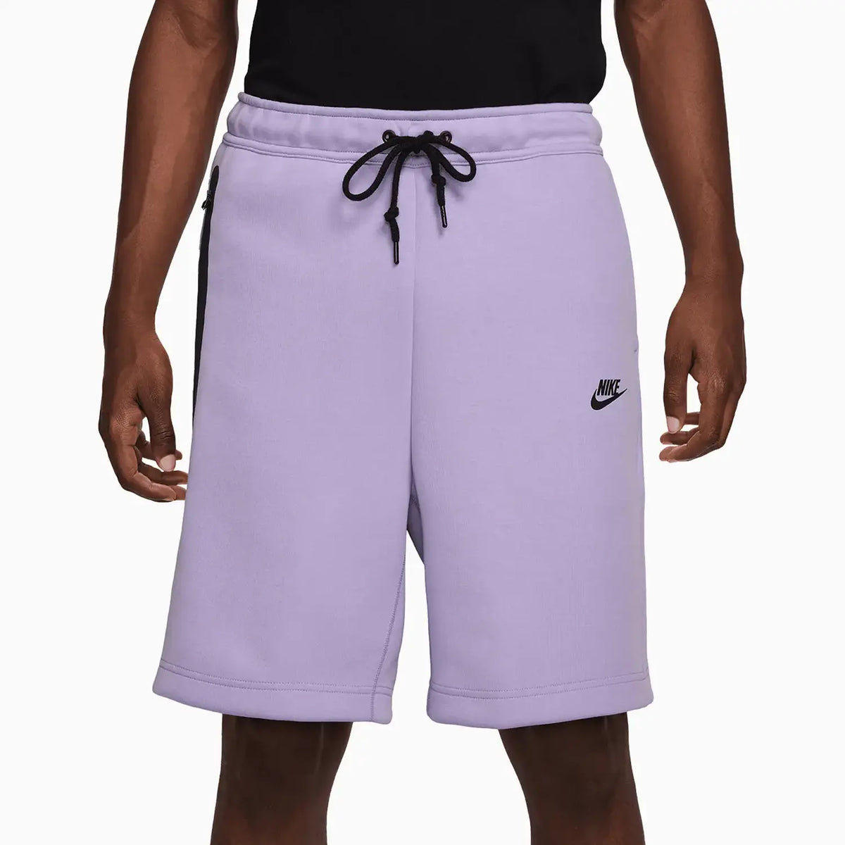 Short en molleton technique de sport pour homme