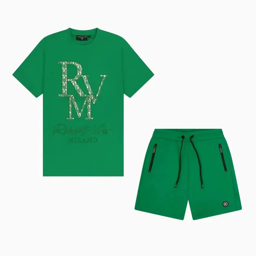 Men's RV Core Essential T-Shirt and Shorts Outfit