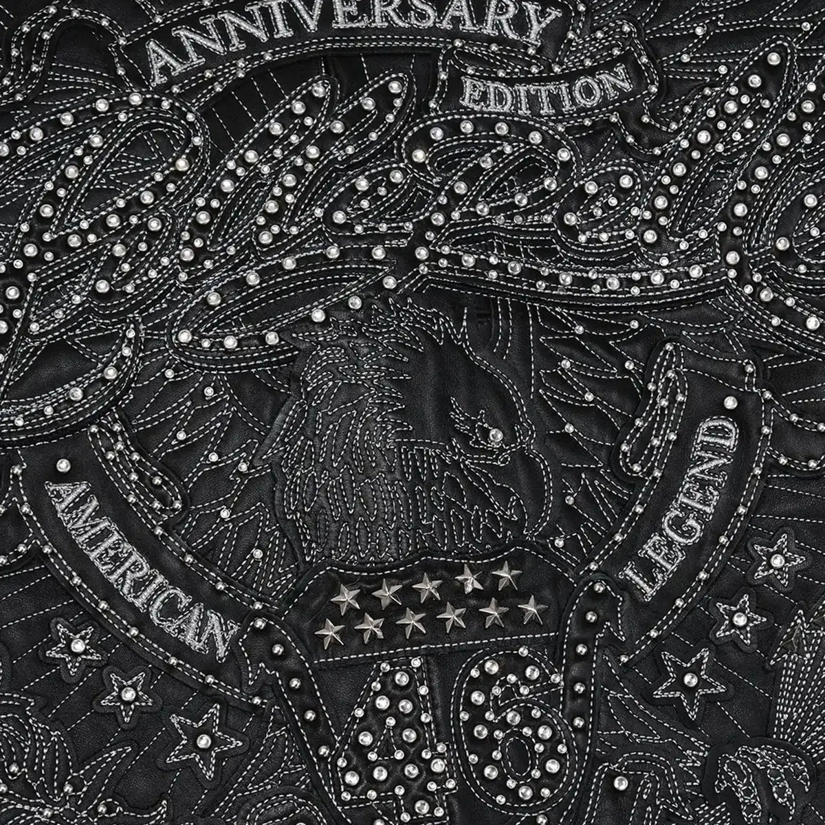 Chaqueta de cuero de 46.º aniversario para hombre