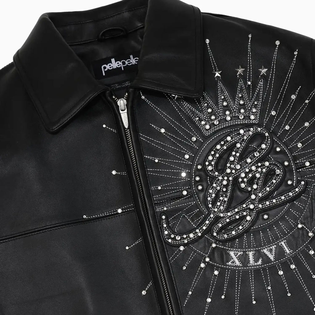 Chaqueta de cuero de 46.º aniversario para hombre
