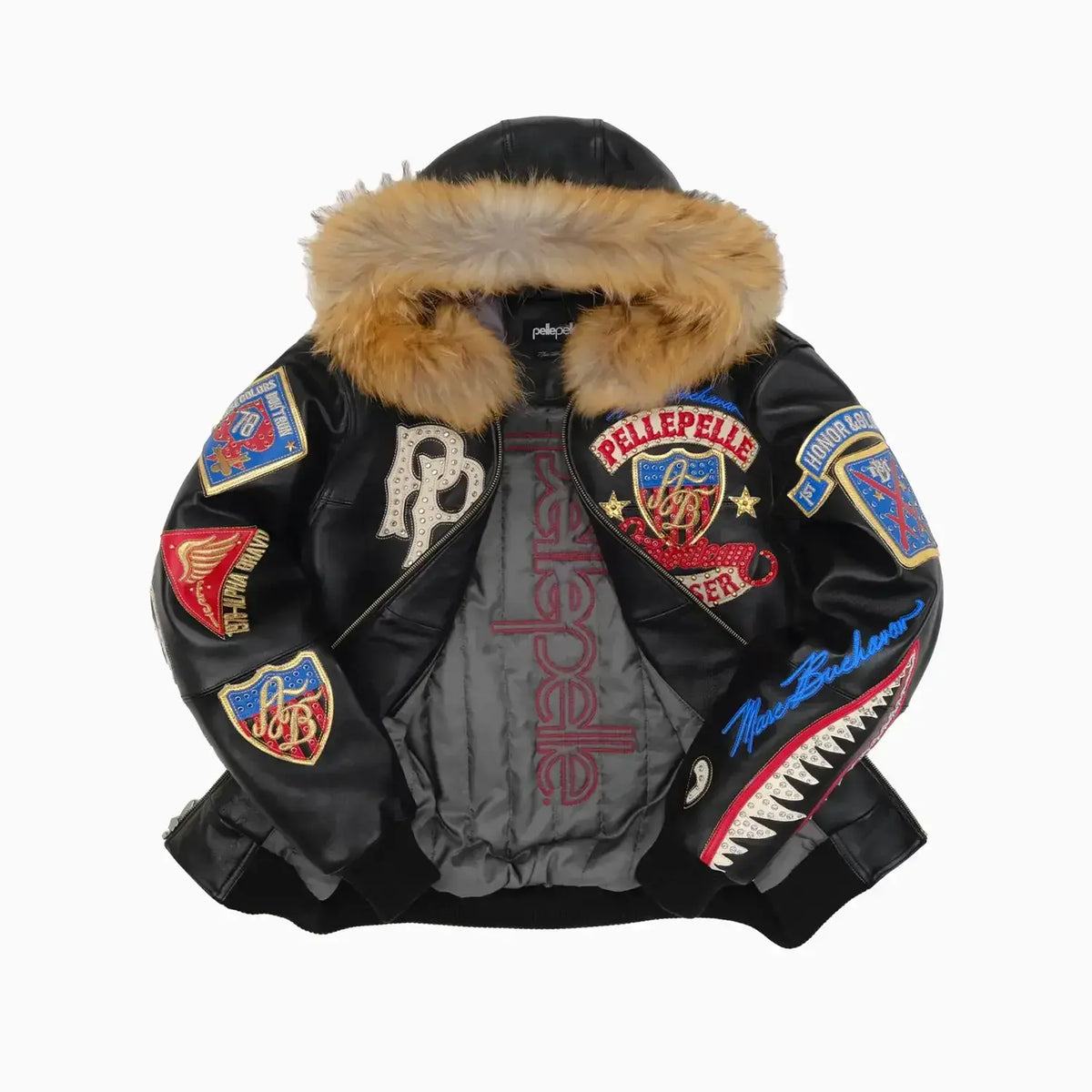 Chaqueta con capucha American Bruiser para hombre