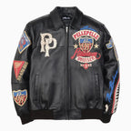 Blouson en cuir « Bruiser » pour homme