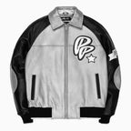 Chaqueta de cuero de felpa Classic Soda Club para hombre