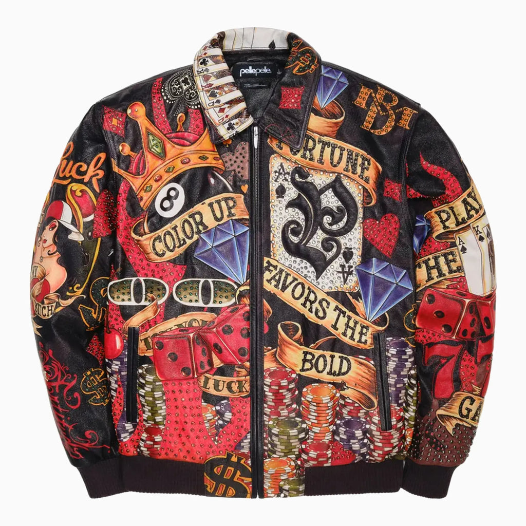 Men's High Rollers Leather Jacket