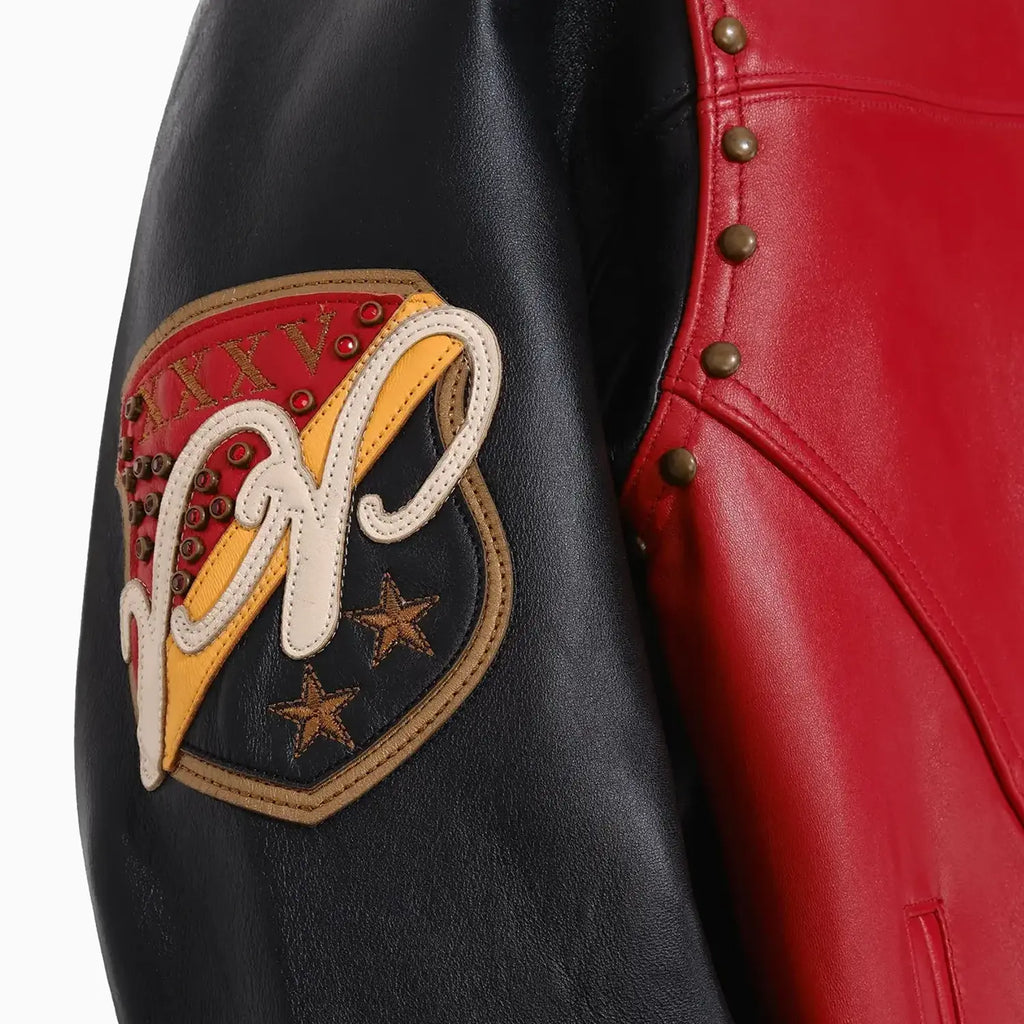 Chaqueta de cuero para hombre Panther