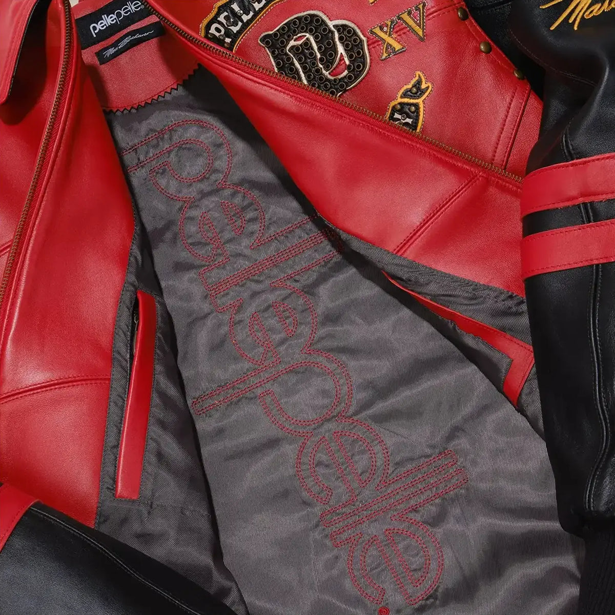 Chaqueta de cuero para hombre Panther