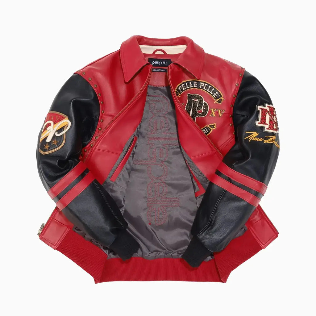 Chaqueta de cuero para hombre Panther
