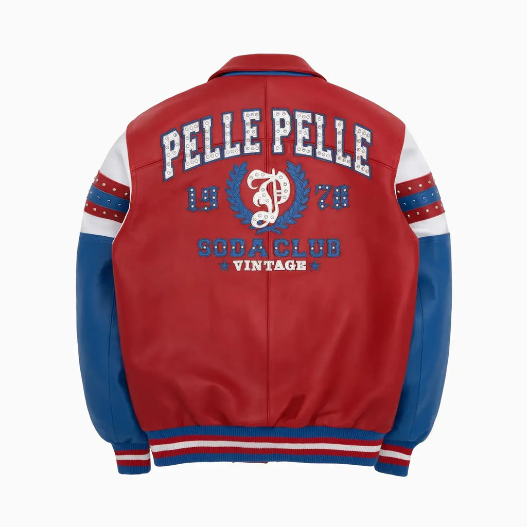 Chaqueta de cuero Pelle Arches para hombre