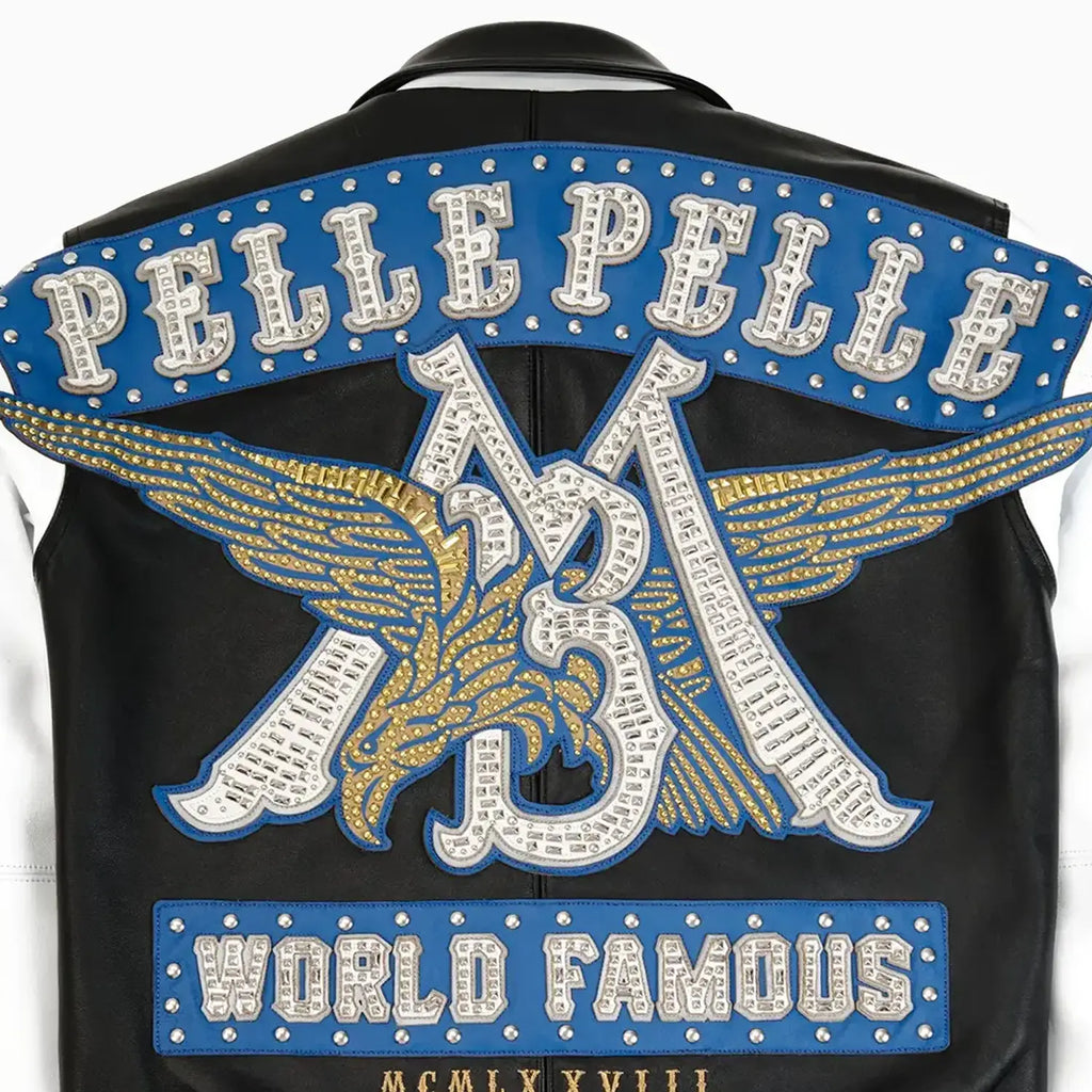 Chaqueta de cuero Pelle Legend para hombre