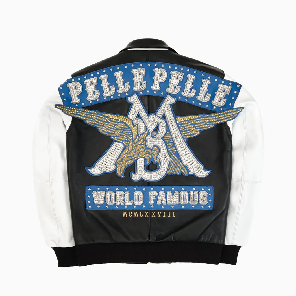 Chaqueta de cuero Pelle Legend para hombre