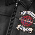 Chaqueta de cuero para hombre World Tour