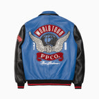 Chaqueta de cuero para hombre World Tour