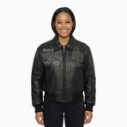 Veste en cuir Pelle-Pelle X TB Windy City pour femme