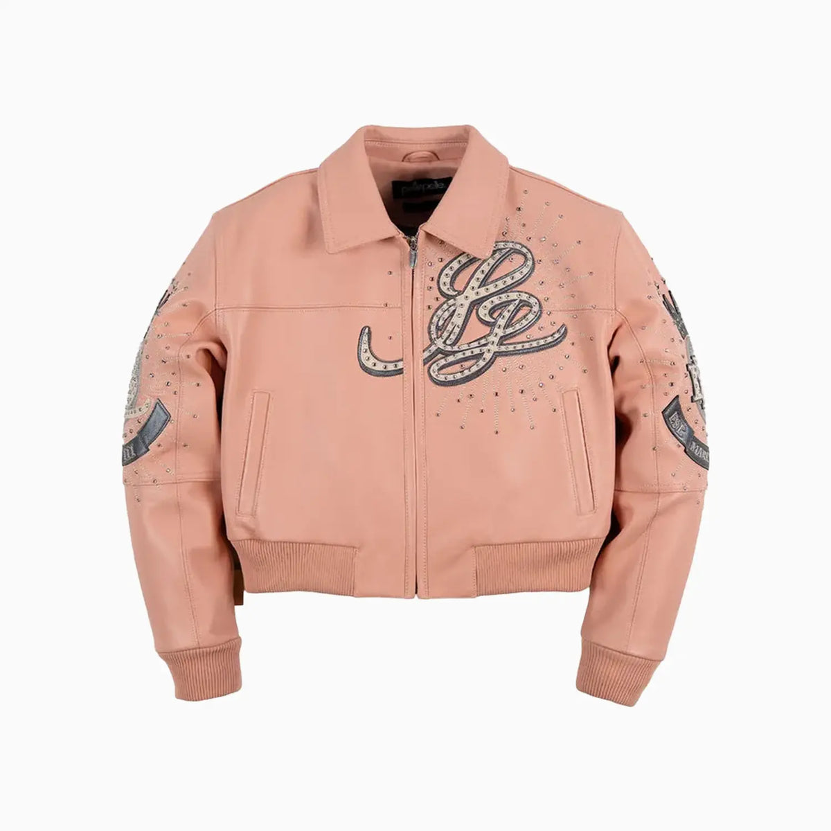 Women's 48Th Anniversary Crop Leather Jacket
