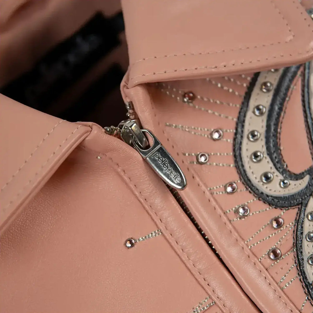 Women's 48Th Anniversary Crop Leather Jacket