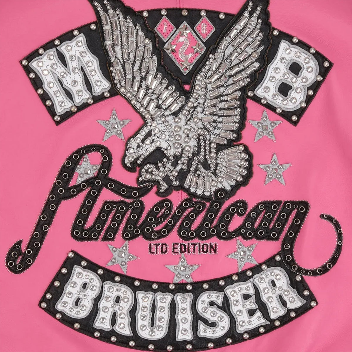 Women's American Bruiser Crop Leather Jacket