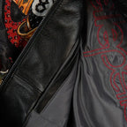 Women's High Rollers Crop Leather Jacket