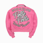 Women's World Famous Soda Club Leather Jacket