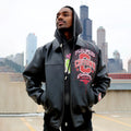 Blouson en cuir pour homme Pelle-Pelle X TB Chi-Town