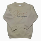 Kid's Stronger Crew Neck Sweatshirt