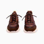Zapatilla de cuero clásica para hombre
